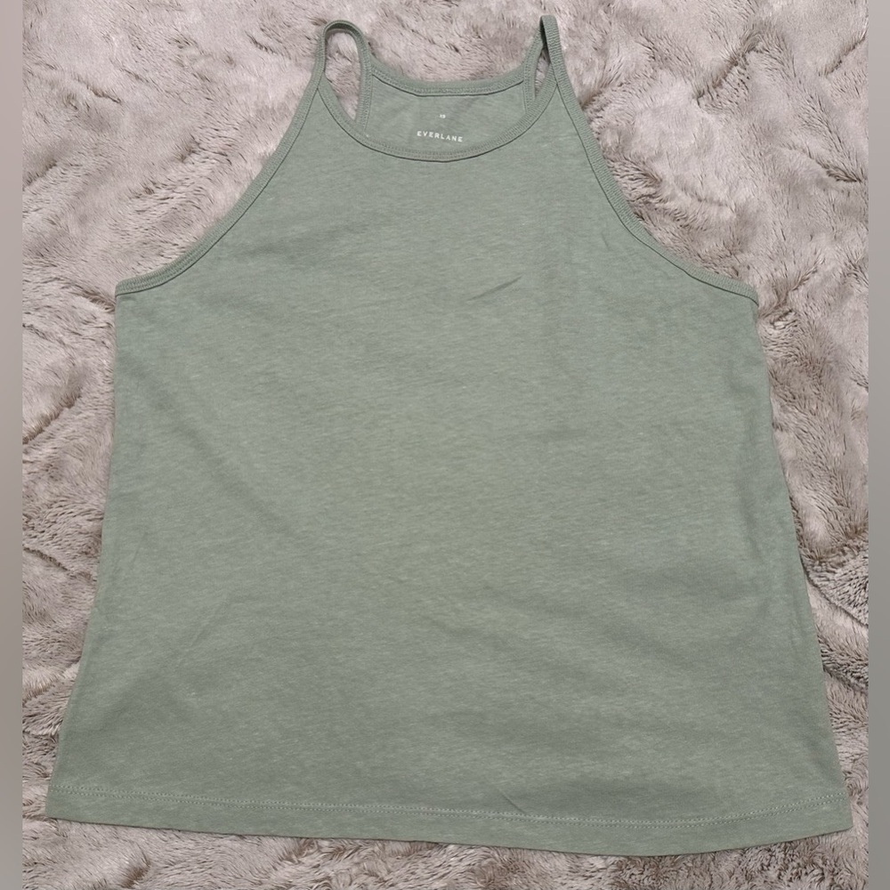 Everlane Mint Green Tank Top - Picture 2 of 10
